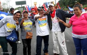 Caminata por la Paz, Justicia y Vida ¡Muerte al Somocismo!