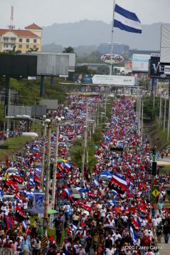 Caminata por la Paz, Justicia y Vida ¡Muerte al Somocismo!