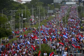 Caminata por la Paz, Justicia y Vida ¡Muerte al Somocismo!