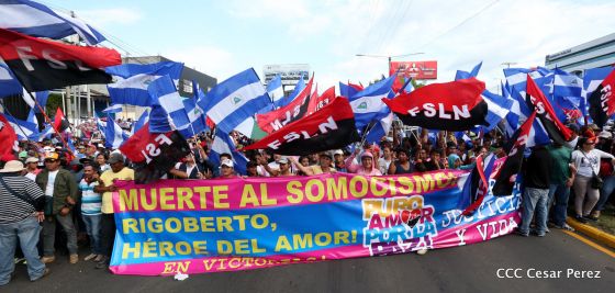 Caminata por la Paz, Justicia y Vida ¡Muerte al Somocismo!