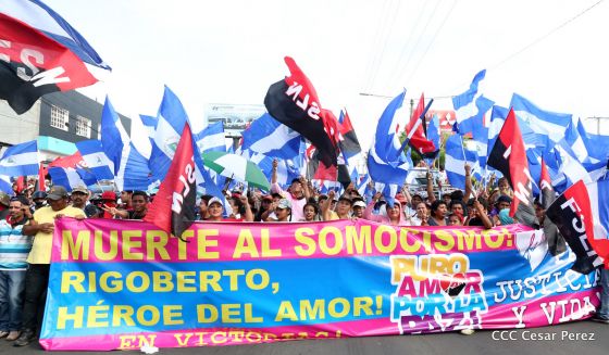 Caminata por la Paz, Justicia y Vida ¡Muerte al Somocismo!