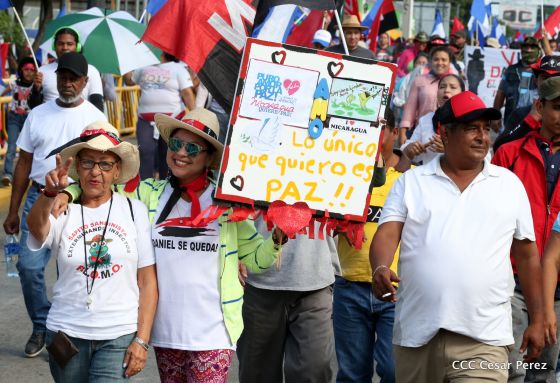 Caminata por la Paz, Justicia y Vida ¡Muerte al Somocismo!