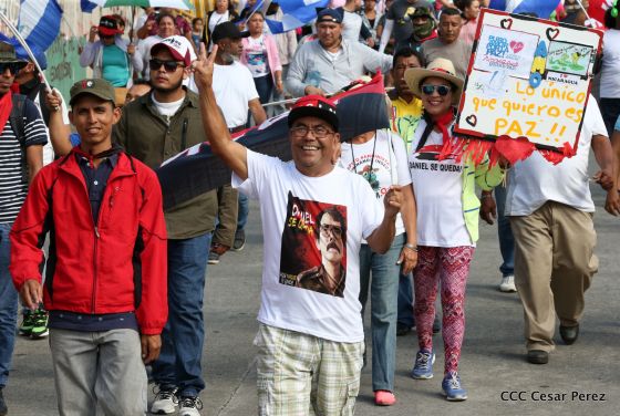 Caminata por la Paz, Justicia y Vida ¡Muerte al Somocismo!