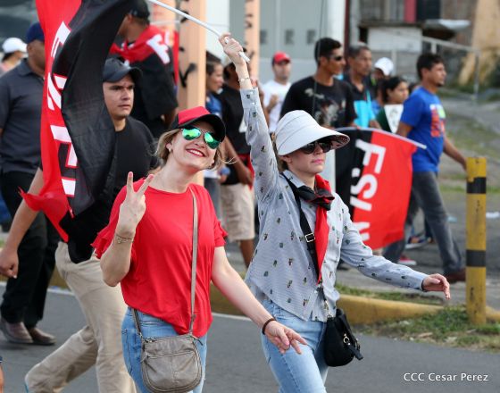 Caminata por la Paz, Justicia y Vida ¡Muerte al Somocismo!