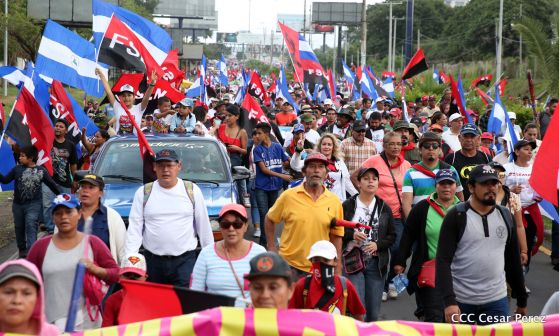 Caminata por la Paz, Justicia y Vida ¡Muerte al Somocismo!