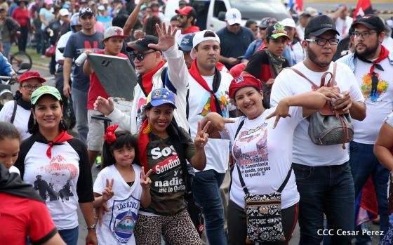 Caminata por la Paz, Justicia y Vida ¡Muerte al Somocismo!