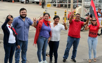 ¡Nicaragüenses caminan por la paz con fe y esperanza!