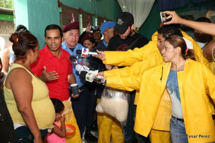 Estamos donde nuestro Pueblo nos demanda, trabajando con las familias