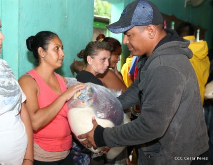 Estamos donde nuestro Pueblo nos demanda, trabajando con las familias