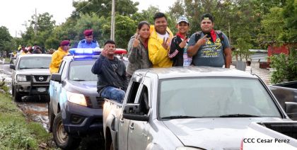 Estamos donde nuestro Pueblo nos demanda, trabajando con las familias