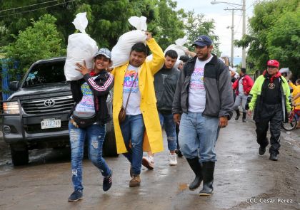 Estamos donde nuestro Pueblo nos demanda, trabajando con las familias