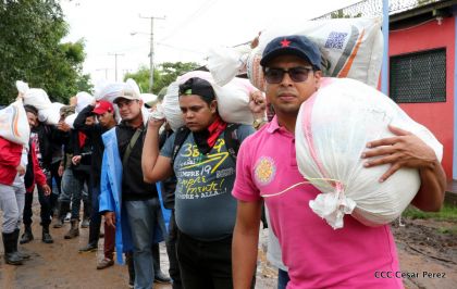 Estamos donde nuestro Pueblo nos demanda, trabajando con las familias