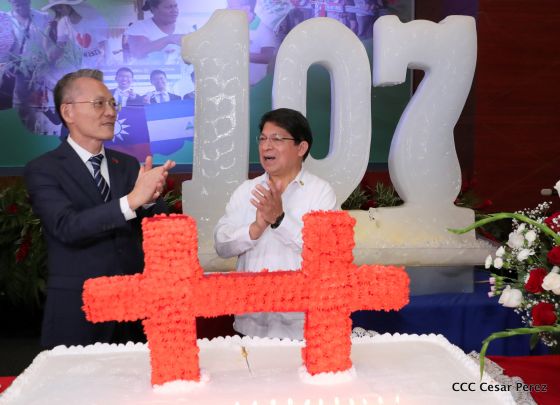 Hermano Pueblo de China (Taiwán) celebró en Managua el 107 Aniversario de ser República 