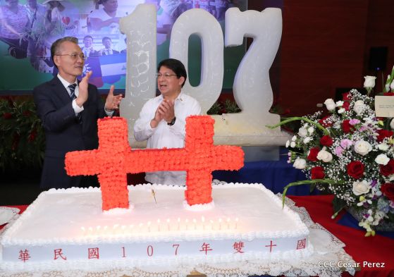 Hermano Pueblo de China (Taiwán) celebró en Managua el 107 Aniversario de ser República 