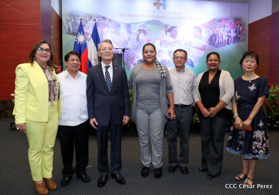 Hermano Pueblo de China (Taiwán) celebró en Managua el 107 Aniversario de ser República 