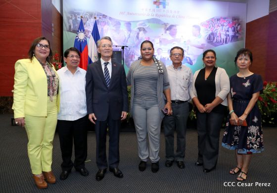 Hermano Pueblo de China (Taiwán) celebró en Managua el 107 Aniversario de ser República 