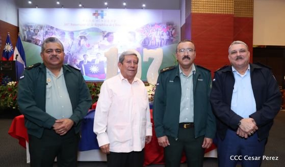 Hermano Pueblo de China (Taiwán) celebró en Managua el 107 Aniversario de ser República 