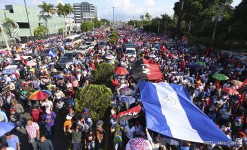 Nicaragüenses ratifican compromiso por la paz, la justicia y el resurgir de la Nación