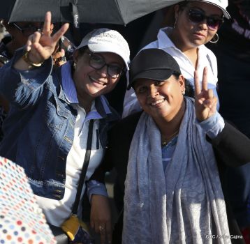 Nicaragüenses ratifican compromiso por la paz, la justicia y el resurgir de la Nación