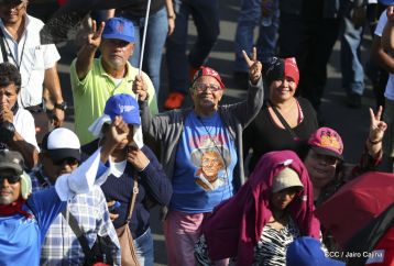 Nicaragüenses ratifican compromiso por la paz, la justicia y el resurgir de la Nación