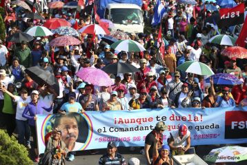 Nicaragüenses ratifican compromiso por la paz, la justicia y el resurgir de la Nación