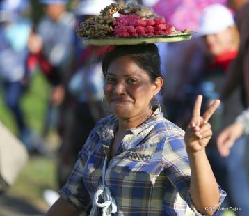 Nicaragüenses ratifican compromiso por la paz, la justicia y el resurgir de la Nación