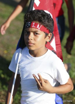 Nicaragüenses ratifican compromiso por la paz, la justicia y el resurgir de la Nación