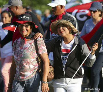 Nicaragüenses ratifican compromiso por la paz, la justicia y el resurgir de la Nación