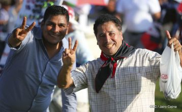 Nicaragüenses ratifican compromiso por la paz, la justicia y el resurgir de la Nación