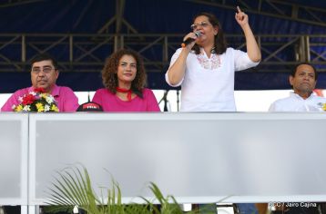 Nicaragüenses ratifican compromiso por la paz, la justicia y el resurgir de la Nación
