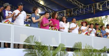 Nicaragüenses ratifican compromiso por la paz, la justicia y el resurgir de la Nación