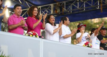Nicaragüenses ratifican compromiso por la paz, la justicia y el resurgir de la Nación