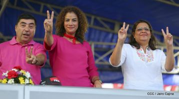 Nicaragüenses ratifican compromiso por la paz, la justicia y el resurgir de la Nación