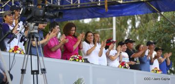 Nicaragüenses ratifican compromiso por la paz, la justicia y el resurgir de la Nación