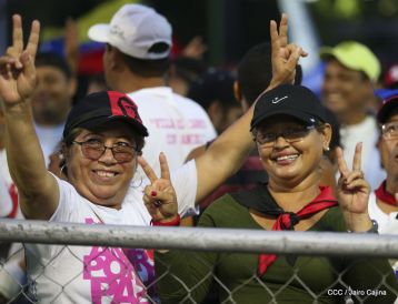 Nicaragüenses ratifican compromiso por la paz, la justicia y el resurgir de la Nación