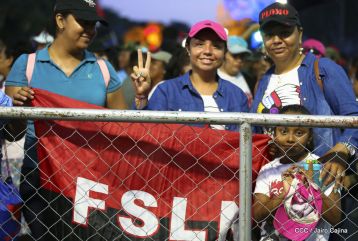 Nicaragüenses ratifican compromiso por la paz, la justicia y el resurgir de la Nación