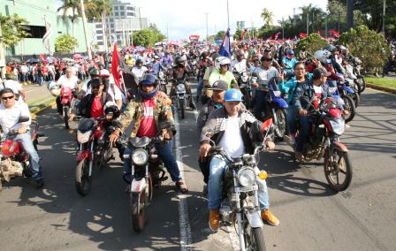 Nicaragüenses ratifican compromiso por la paz, la justicia y el resurgir de la Nación