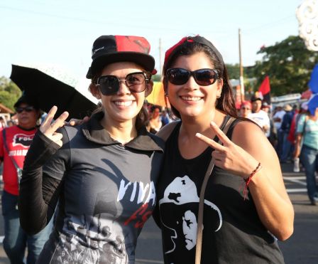 Nicaragüenses ratifican compromiso por la paz, la justicia y el resurgir de la Nación