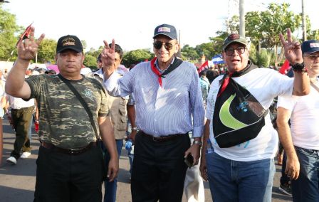 Nicaragüenses ratifican compromiso por la paz, la justicia y el resurgir de la Nación