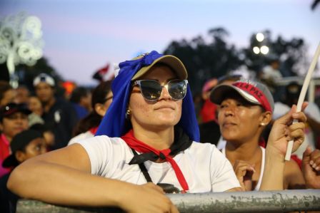 Nicaragüenses ratifican compromiso por la paz, la justicia y el resurgir de la Nación