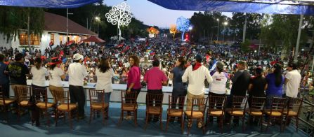 Nicaragüenses ratifican compromiso por la paz, la justicia y el resurgir de la Nación
