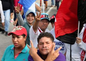 Caminata por la paz, honrando el legado de Monseñor Óscar Arnulfo Romero