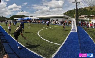 Inauguran complejo deportivo Ernesto Cabrera en Matagalpa
