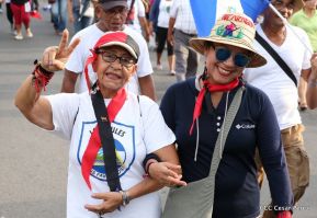 Caminata por la paz, honrando el legado de Monseñor Óscar Arnulfo Romero