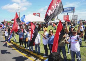 Capitalinos se movilizan por la Justicia, Paz y Vida
