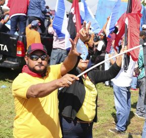 Capitalinos se movilizan por la Justicia, Paz y Vida