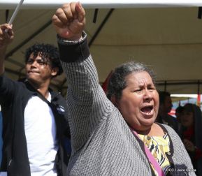 Capitalinos se movilizan por la Justicia, Paz y Vida