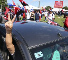 Capitalinos se movilizan por la Justicia, Paz y Vida