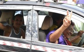 Capitalinos se movilizan por la Justicia, Paz y Vida