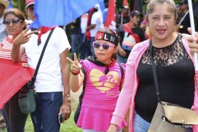 Capitalinos se movilizan por la Justicia, Paz y Vida